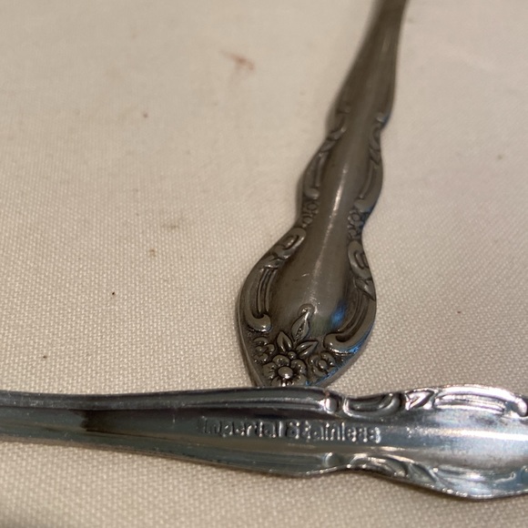 🥄 Imperial stainless Korea tea spoons lot of 6 /6” inch - Picture 3 of 4